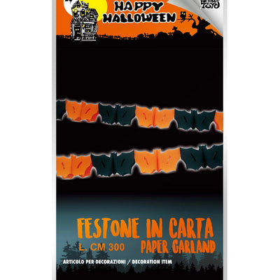 Halloween Girlande mit Fledermäusen
