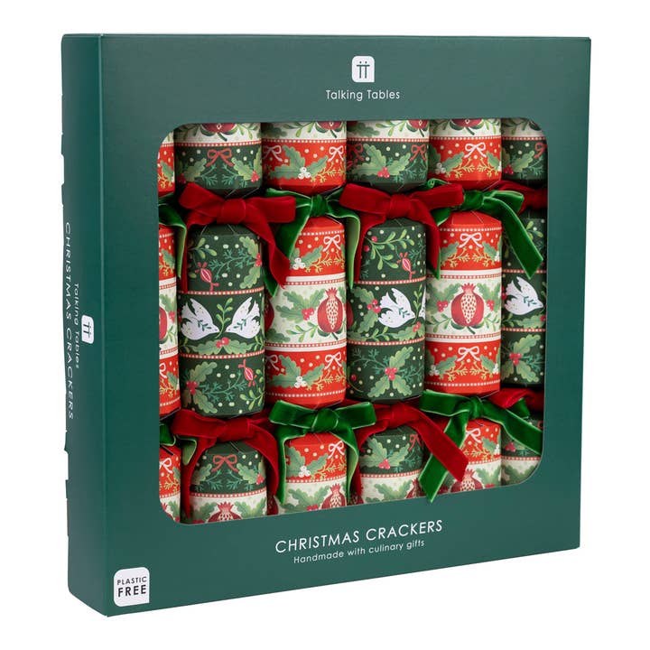 Two Design Folk Christmas Crackers