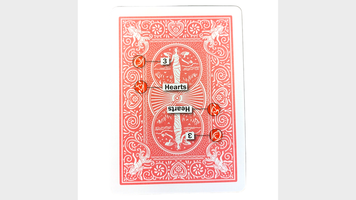 Bicycle Marked Deck | Glance Edition Difatta Magic at Deinparadies.ch