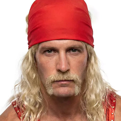 Biker Echthaar Schnauz | blond