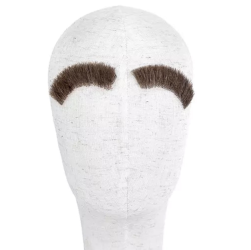 Buschige Echthaar Augenbrauen | schwarz