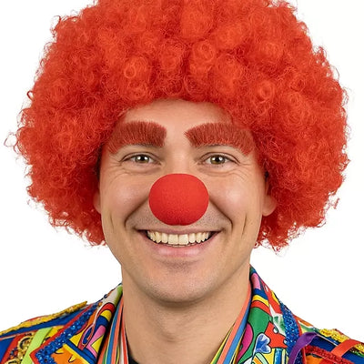 Buschige Echthaar Augenbrauen | rot