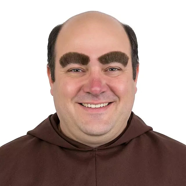 Buschige Echthaar Augenbrauen | schwarz