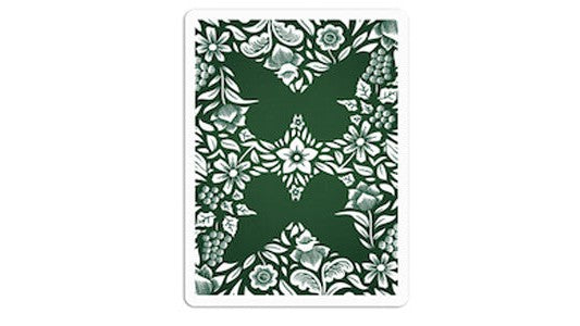 Butterfly Workers Playing Cards | Card game - Green - Murphy's Magic