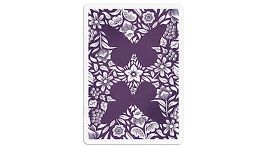 Carte da gioco dei lavoratori delle farfalle | Gioco di carte - Viola - Murphy's Magic