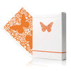 Carte da gioco dei lavoratori delle farfalle | Gioco di carte - Arancione - Murphy's Magic