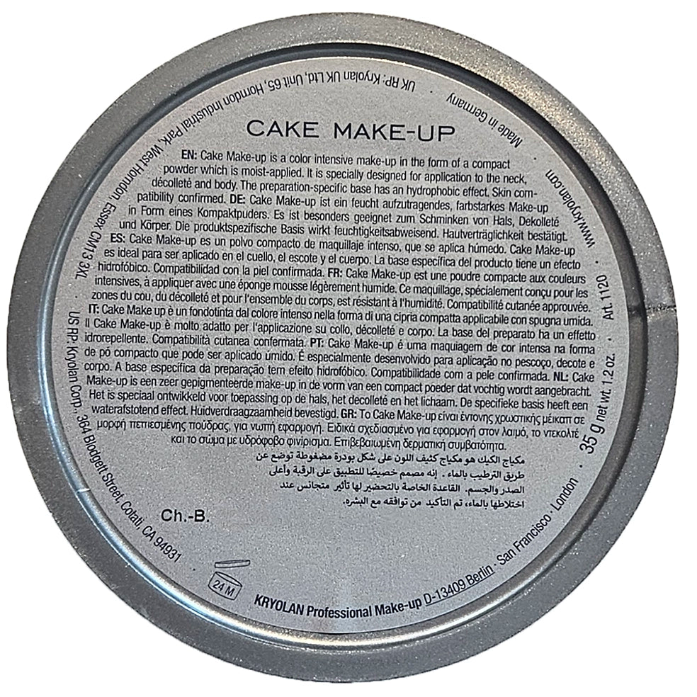 Cake-Makeup Kryolan | 3W