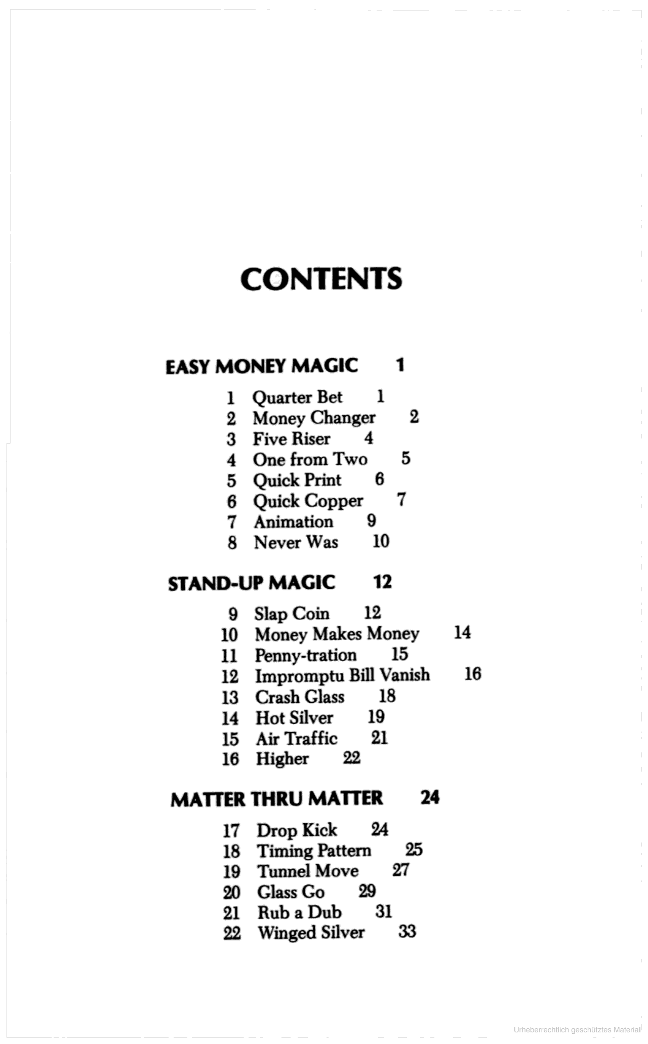 Self-Working Coin Magic: 92 Foolproof Tricks