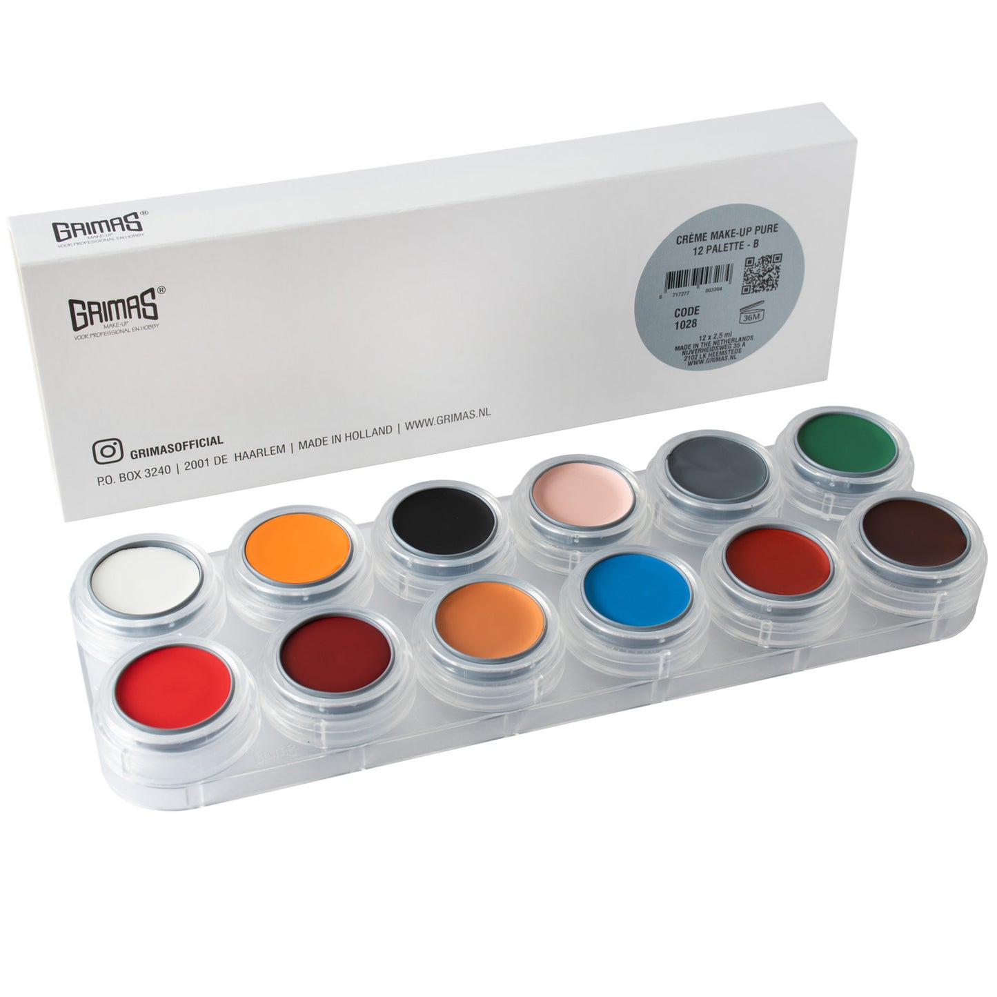 Palette di trucco Créme 12b