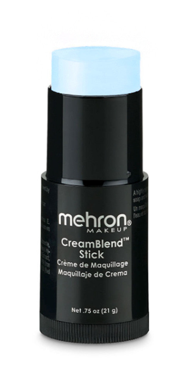 Mezcla de crema pastel Make-up Palo Mehron - azul - Mehron