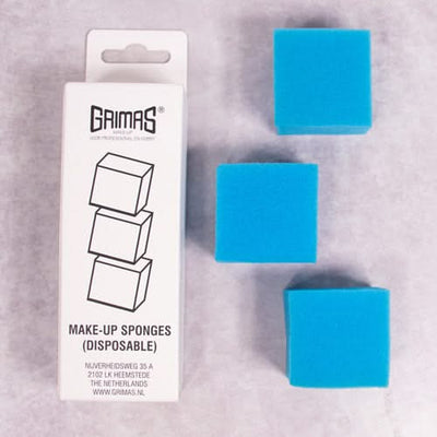 Makeup sponge 3-series angular