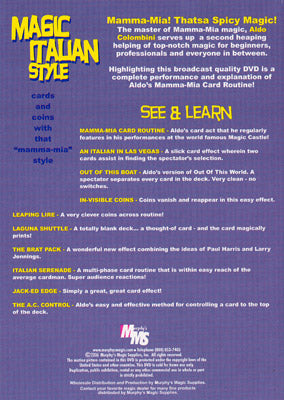 Magic Italian Style | Aldo Colombini 