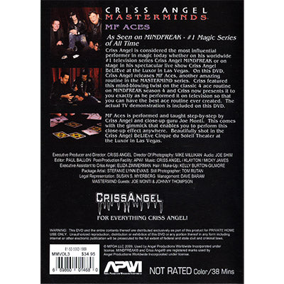 Masterminds (MF Aces) Vol. 3 | Criss Angel 