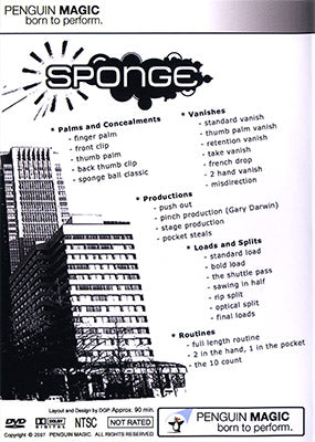 Sponge (DVD and 4 Sponge Balls) | Jay Noblezada 