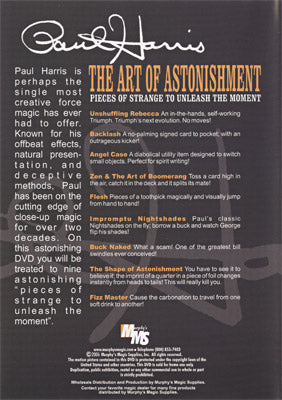 Art Of Astonishment | Paul Harris 