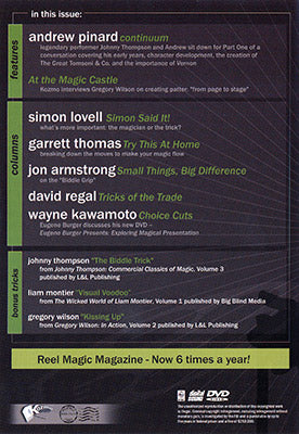 Reel Magic Magazine - Episode 5 (Johnny Thompson) 