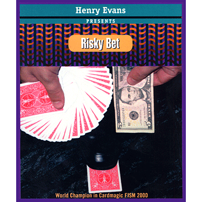 Risky Bet (Blue) (US Currency, Gimmick and VCD) | Henry Evans