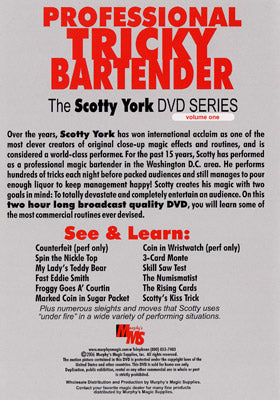 Scotty York Vol.1 - Professional Trick Bartender 