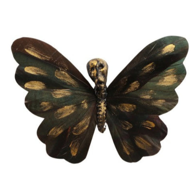 Totenkopf Schmetterling mit Clip