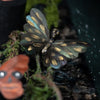 Totenkopf Schmetterling mit Clip