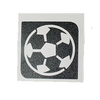 Glitter-Tattoo Schablone | 15x Fussball