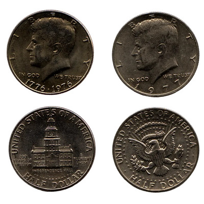 Half Dollar Münze (ab 1971)