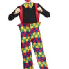 Candy clown costume for adults