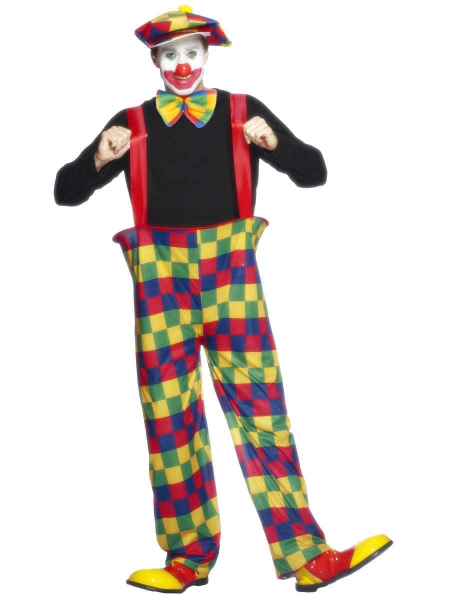 Candy clown costume for adults