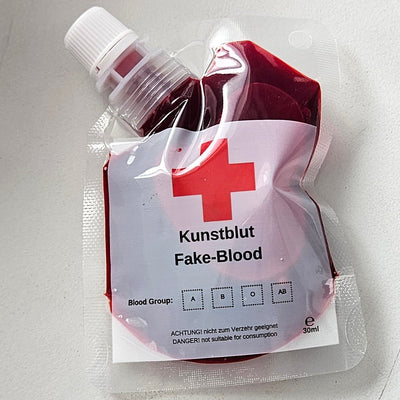 Kunstblut Infusionsbeutel klein
