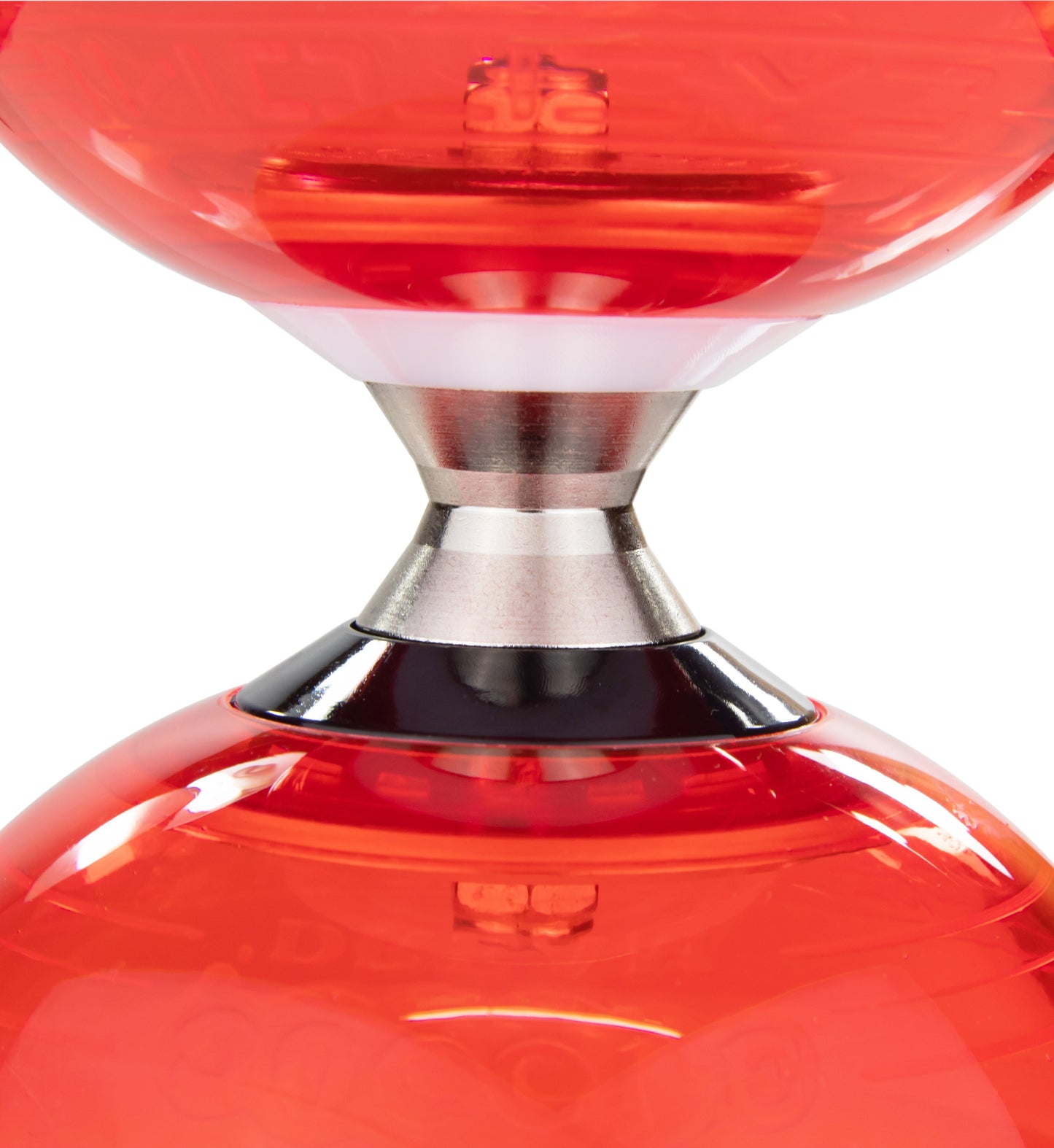 Diabolo Freilauf Cyclone Quartz Set | rot