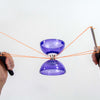 Diabolo Freilauf Cyclone Quartz Set | purple