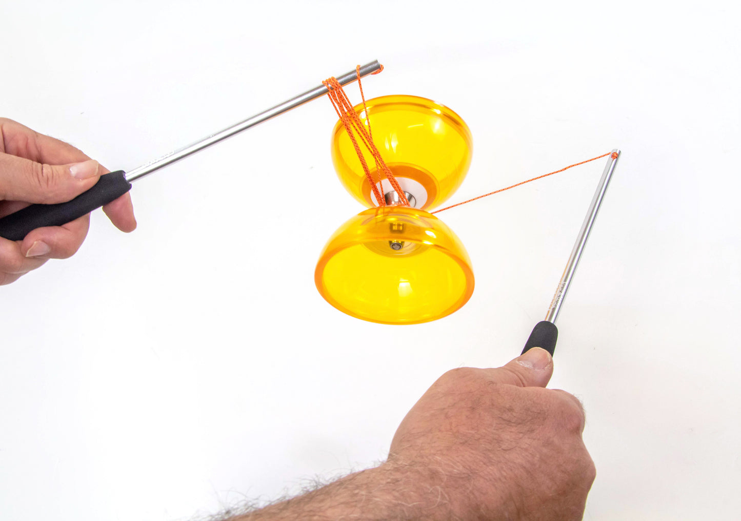 Diabolo Freilauf Cyclone Quartz Set | orange