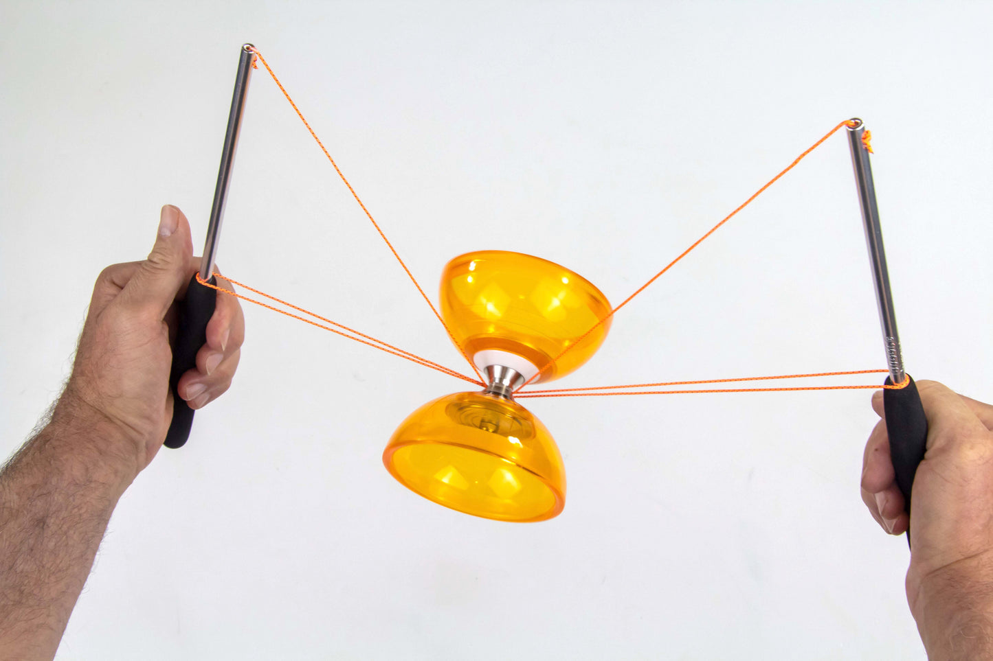Diabolo Freilauf Cyclone Quartz Set | orange