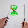 Diabolo Freilauf Cyclone Quartz Set | grün