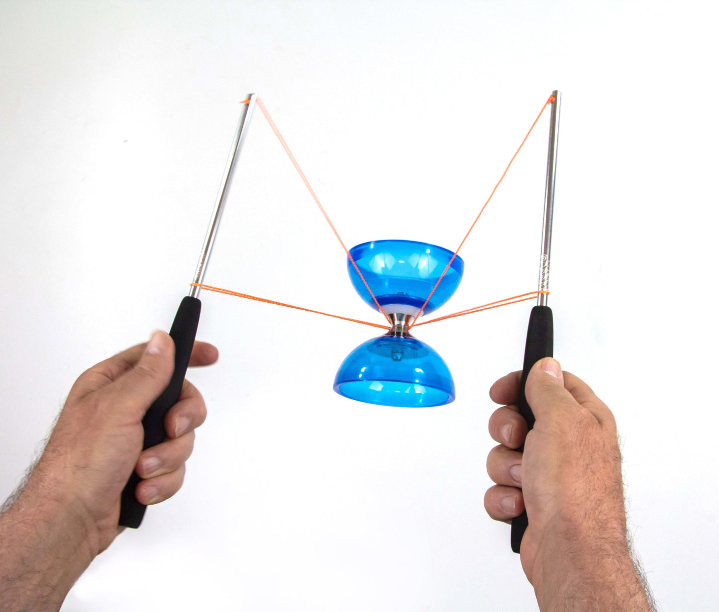 Diabolo Freilauf Cyclone Quartz Set | blau