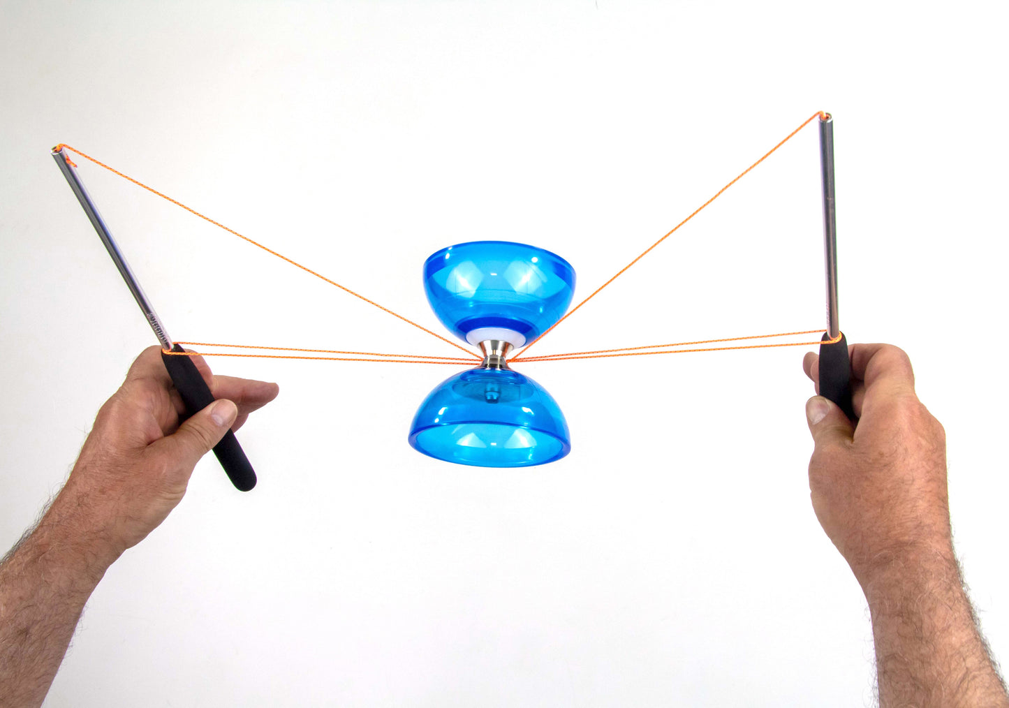 Diabolo Freilauf Cyclone Quartz Set | blau