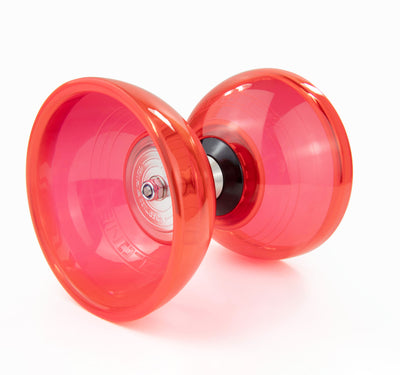 Diabolo Freilauf Cyclone Quartz Set | rot
