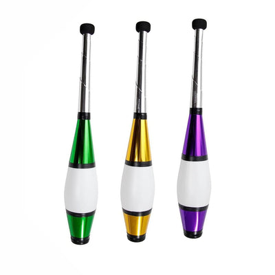 Jonglierkeule JD Euro | gold, grün,violet