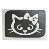 Glitter-Tattoo Schablone | 10x Katze