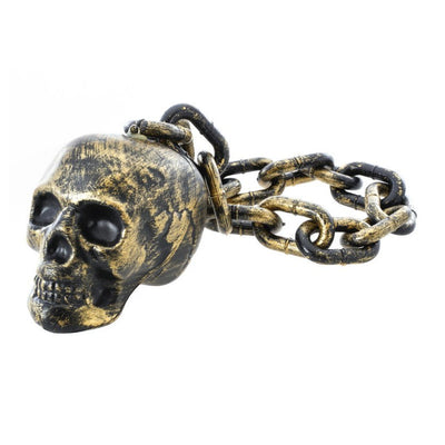 Necklace with gold skull chaks Deinparadies.ch