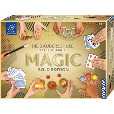 Zauberschule Gold Kosmos | Zauberkasten