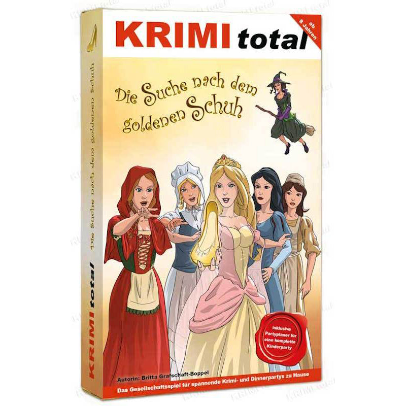 Krimi Total Kids Spielbox: The search for the golden shoe Krimi Total at Deinparadies.ch