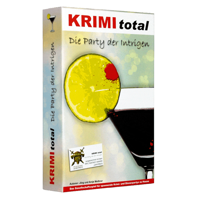 Krimi Total Spielbox: The party of intrigues Krimi Total at Deinparadies.ch