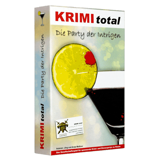 Krimi Total Spielbox: La fiesta de las intrigas Krimi Total en Deinparadies.ch
