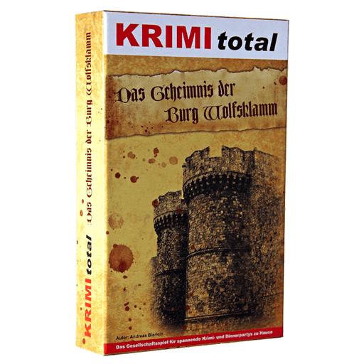 Krimi Total Spielbox: El secreto del castillo de Wolfsklamm Krimi Total Deinparadies.ch