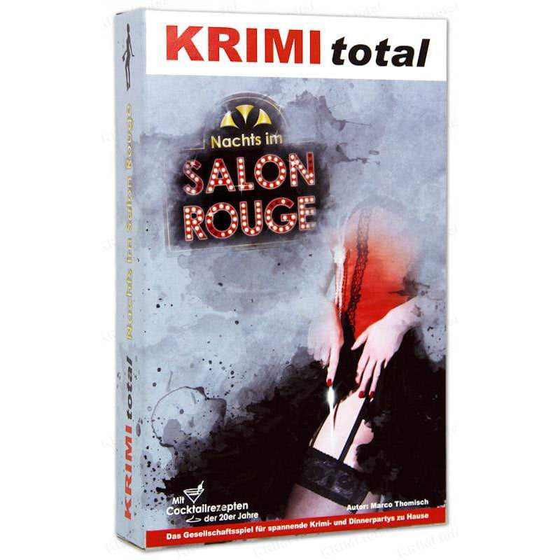 Krimi Total Spielbox: At night in the Salon Rouge Krimi Total at Deinparadies.ch