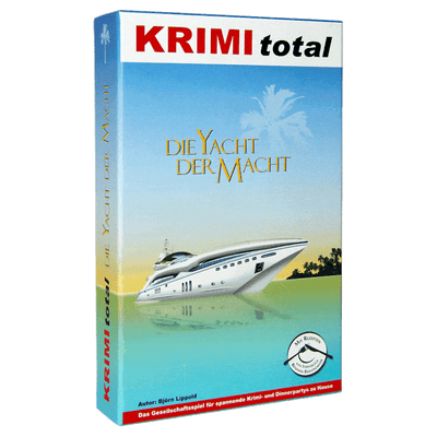 Krimi Total Spielbox : Le yacht de puissance Krimi Total à Deinparadies.ch