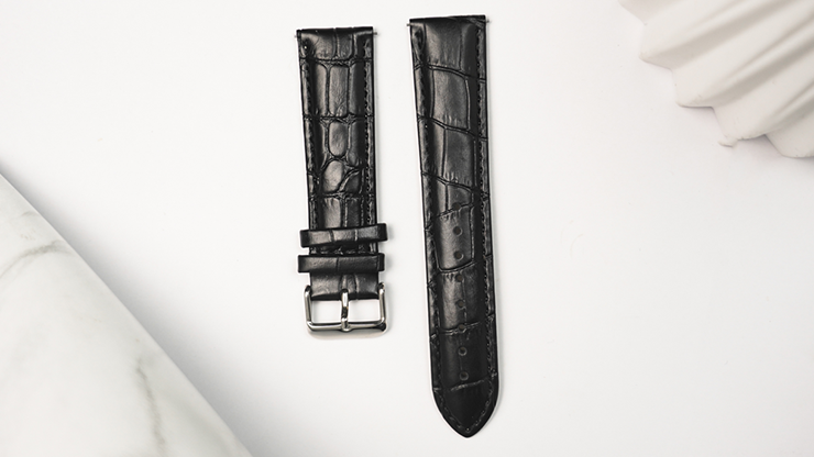 Uhrenband für die Pitata Watch | Leder Schwarz PITATA bei Deinparadies.ch