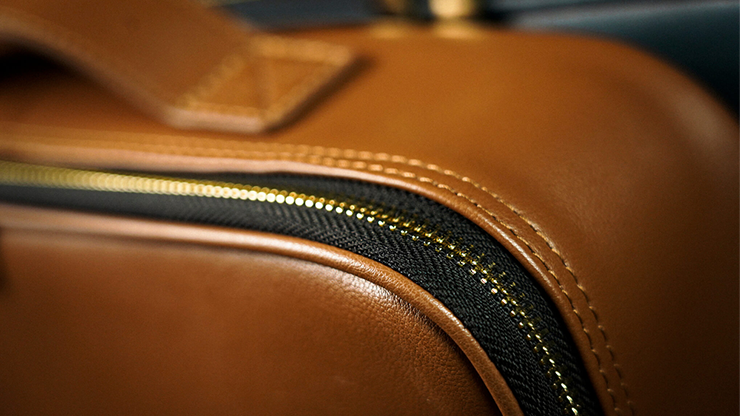 Sac close-up de luxe en cuir véritable | TCC - Marron - TCC présente