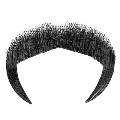 Macker Schnurrbart | Echthaar schwarz